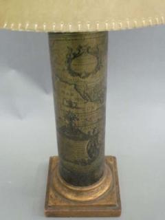 Piero Fornasetti Pair of Italian Mid Century Modern Table Lamps in the Style of Piero Fornasetti - 1811150