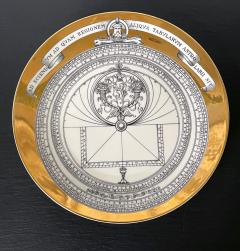 Piero Fornasetti Piero Fornasetti Astrolabe Porcelain Plate 9 5 Inch 1967 - 3003223