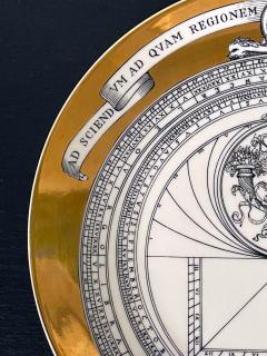 Piero Fornasetti Piero Fornasetti Astrolabe Porcelain Plate 9 5 Inch 1967 - 3003228