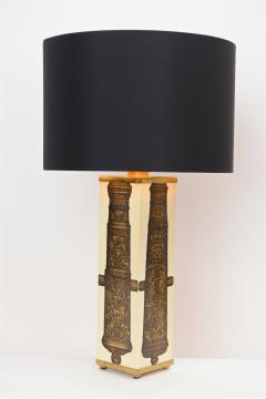 Piero Fornasetti Piero Fornasetti Canon Table Lamp c 1950 - 1089627