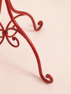 Piero Fornasetti Piero Fornasetti Coat Stand Made of Painted Wrought Iron Opaline Glass Brass - 3469220