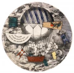 Piero Fornasetti Piero Fornasetti Mongolfiere Plates Italy 1955 - 917958