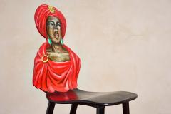 Piero Fornasetti Piero Fornasetti Moro Chair - 4607363