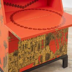Piero Fornasetti Piero Fornasetti Rare Trumeau mod Gran Coromandel - 4310905
