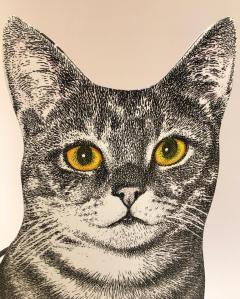 Piero Fornasetti Piero Fornasetti Soriano Cat Umbrella Stand Italy - 1401366