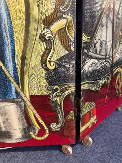 Piero Fornasetti RARE FOLDING SCREEN GRATTACIELI RINASCIMENTALI BY PIERO FORNASETTI - 3316528