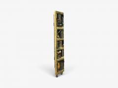 Piero Fornasetti Rare Trompe L Oeil Libri Folding Screen Italy 1999 - 4813272