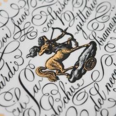 Piero Fornasetti Sagittarius Libra and Gemini Zodiac Plates by Piero Fornasetti - 4724149