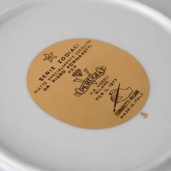 Piero Fornasetti Sagittarius Libra and Gemini Zodiac Plates by Piero Fornasetti - 4724151