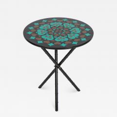Piero Fornasetti Seeds of Playing Cards Side Table by Piero Fornasetti - 964765