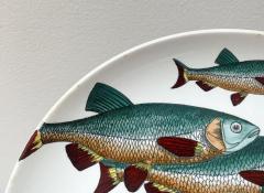 Piero Fornasetti Set of 6 Italian Decorative Fish Plates by Piero Fornasetti - 3258414