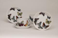 Piero Fornasetti Set of Farfalle Butterflies Cups and Saucers by Piero Fornasetti Italy 1955 - 3923432