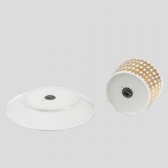 Piero Fornasetti Set of six Fornasetti tea cups and saucers - 4093221