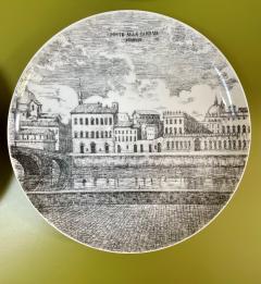 Piero Fornasetti The Serie Firenze Plates by Fornasetti - 3624096