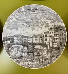 Piero Fornasetti The Serie Firenze Plates by Fornasetti - 3624097