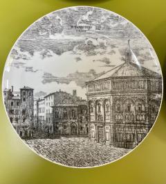 Piero Fornasetti The Serie Firenze Plates by Fornasetti - 3624099