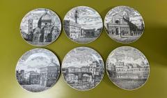 Piero Fornasetti The Serie Firenze Plates by Fornasetti - 3624102