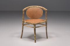 Piero Fornasetti Thonet Chair with Fornasetti Style Print 1905 - 2315915