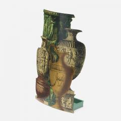 Piero Fornasetti Trompe Oeil Vasi Antichi Metal Umbrella Stand by Piero Fornasetti - 3921156