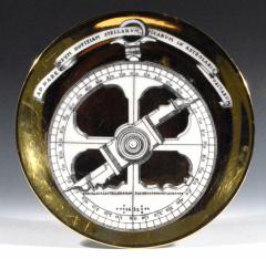 Piero Fornasetti Vintage Piero Fornasetti Astrolabe Plate Numbered 7 in Series 1960s mid 1970s - 2564610