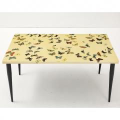Piero Fornasetti Vintage Piero Fornasetti Farfalle Coffee Table - 4139350