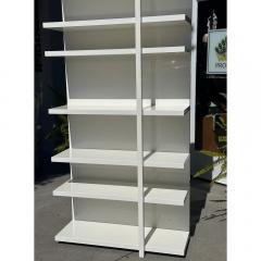 Piero Lissoni Modern White Lacquer Bookcase by Piero Lissoni for Cassina Italy - 3593901