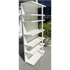 Piero Lissoni Modern White Lacquer Bookcase by Piero Lissoni for Cassina Italy - 3593902