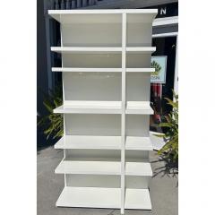 Piero Lissoni Modern White Lacquer Bookcase by Piero Lissoni for Cassina Italy - 3593916