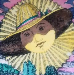 Piero Piero Fornasetti Mesi Soli Pattern Twelve Suns Twelve Months  - 1618135