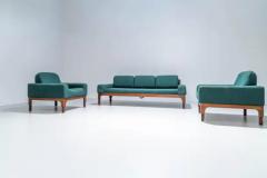 Piero Ranzani Romantica Living Room Set by Piero Ranzani for Elam in Walnut Italy 1950s - 3247617