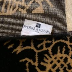 Pierre Balmain Modernist Wool Carpet France circa 1960 - 4449997
