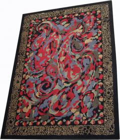 Pierre Balmain Modernist Wool Carpet France circa 1960 - 4450405