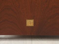 Pierre Balmain Pierre Balmain Walnut and Brass Commode Paris France circa 1980 - 4423270