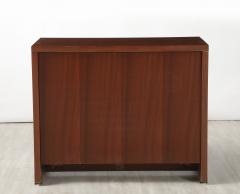 Pierre Balmain Pierre Balmain Walnut and Brass Commode Paris France circa 1980 - 4423271