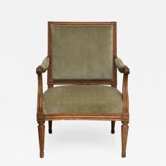 Pierre Bernard Louis XVI Fauteuil Circa 1770 - 562402