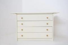 Pierre Cardin Dresser in White Lacquered Wood by Pierre Cardin Original Signature - 3629216