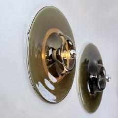 Pierre Cardin Late 20th Century Pair of Space Age Sconces by Pierre Cardin for Venini - 4587353