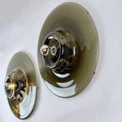 Pierre Cardin Late 20th Century Pair of Space Age Sconces by Pierre Cardin for Venini - 4587356