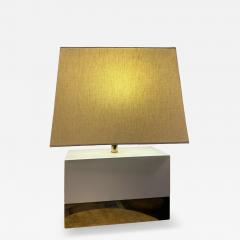 Pierre Cardin MODERNIST WHITE LACQUER BRASS LAMPS IN THE MANNER OF PIERRE CARDIN - 4693930