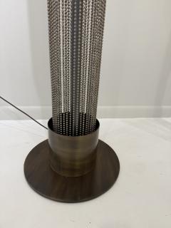 Pierre Cardin Pair of Pierre Cardin 1960s Aged Brass French Mid Century Floor Lamps - 4484396