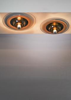 Pierre Cardin Pair of ceiling lamps by Pierre Cardin for Venini - 3407819
