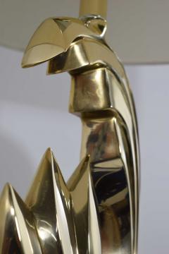 Pierre Cardin Pierre Cardin Brass Tidal Wave Lamps - 1287191