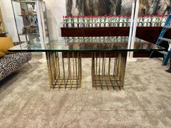 Pierre Cardin Pierre Cardin Cage Style Base Dining Table in Mixed Metals - 4636926