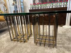 Pierre Cardin Pierre Cardin Cage Style Base Dining Table in Mixed Metals - 4636945