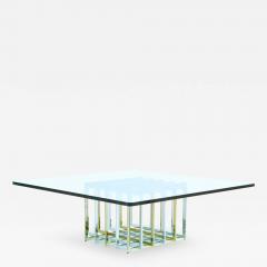 Pierre Cardin Pierre Cardin Geometric Grid Cocktail Table - 2425329