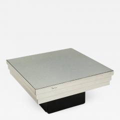Pierre Cardin Pierre Cardin Side Table with a Graduated Aluminum Top - 581210