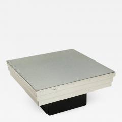 Pierre Cardin Pierre Cardin Side Table with a Graduated Aluminum Top - 581210