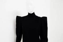 Pierre Cardin Pierre Cardin Vintage Little Black Dress with Puffy Straps - 3652338