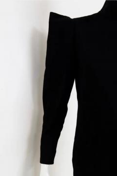 Pierre Cardin Pierre Cardin Vintage Little Black Dress with Puffy Straps - 3652347
