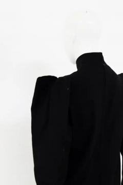 Pierre Cardin Pierre Cardin Vintage Little Black Dress with Puffy Straps - 3652378